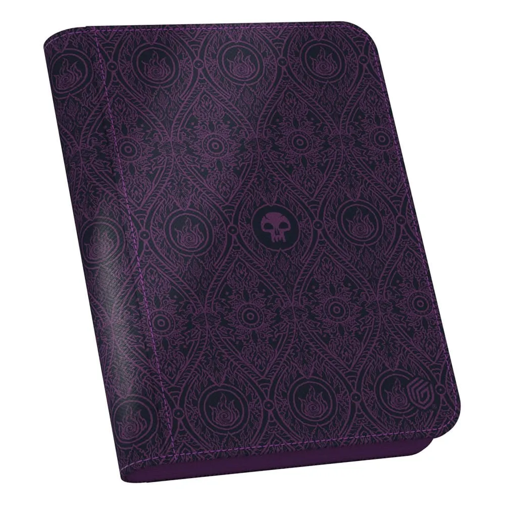 Ultimate Guard Zipfolio 8-Pocket Xenoskin (160 double-sleeved cards) Magic: The Gathering | Avatar: The Last Airbender - Black Mana